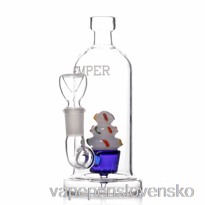 Konopný Cupcake Bong číry Vape Bez Nikotinu